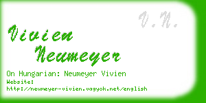 vivien neumeyer business card